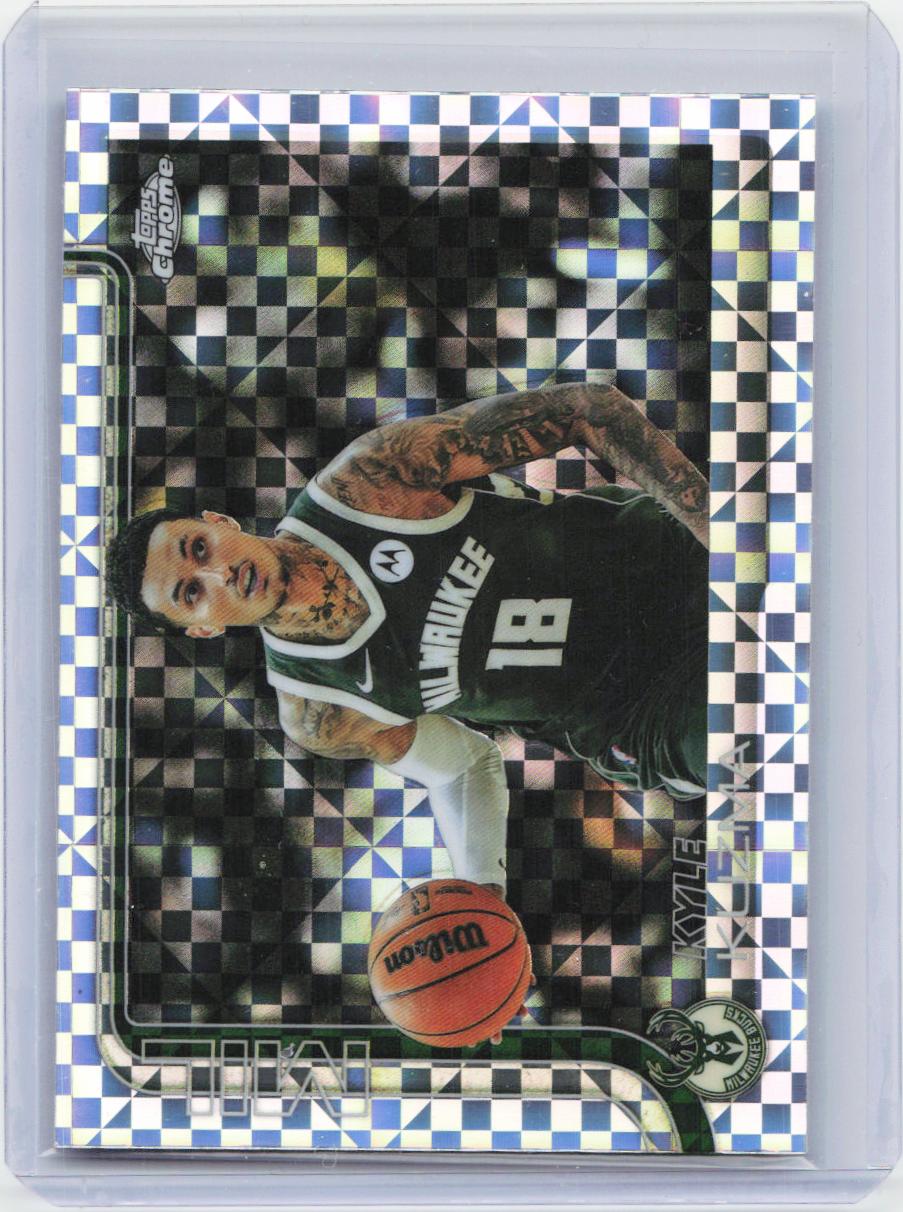 2025-26 Topps Chrome #118 Kyle Kuzma X-Fractor