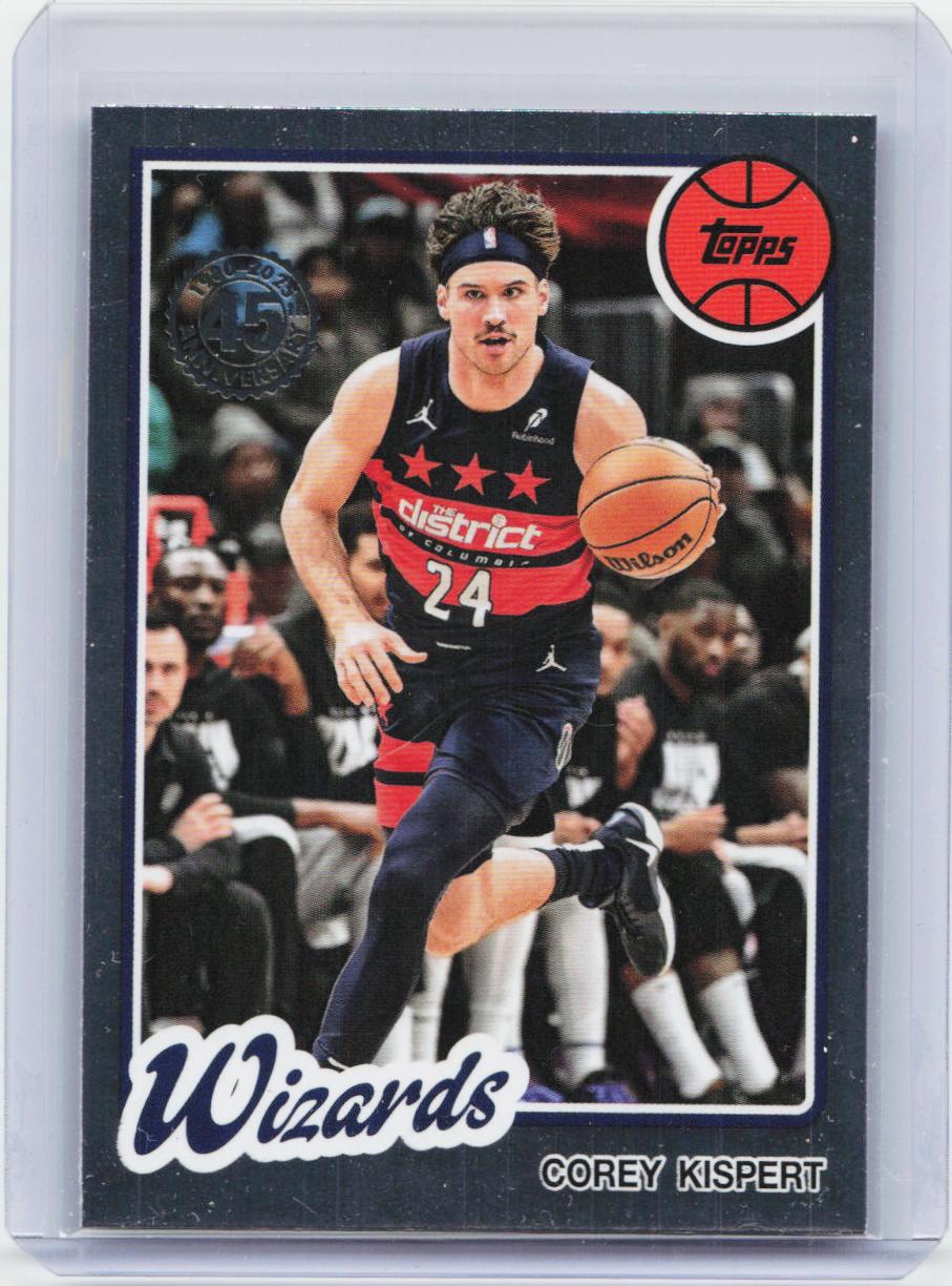 2025-26 Topps #80BK-13 Corey Kispert 1980-81 Topps Basketball