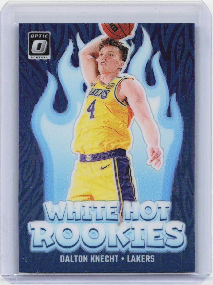 2024-25 Donruss Optic #9 Dalton Knecht White Hot Rookies Holo