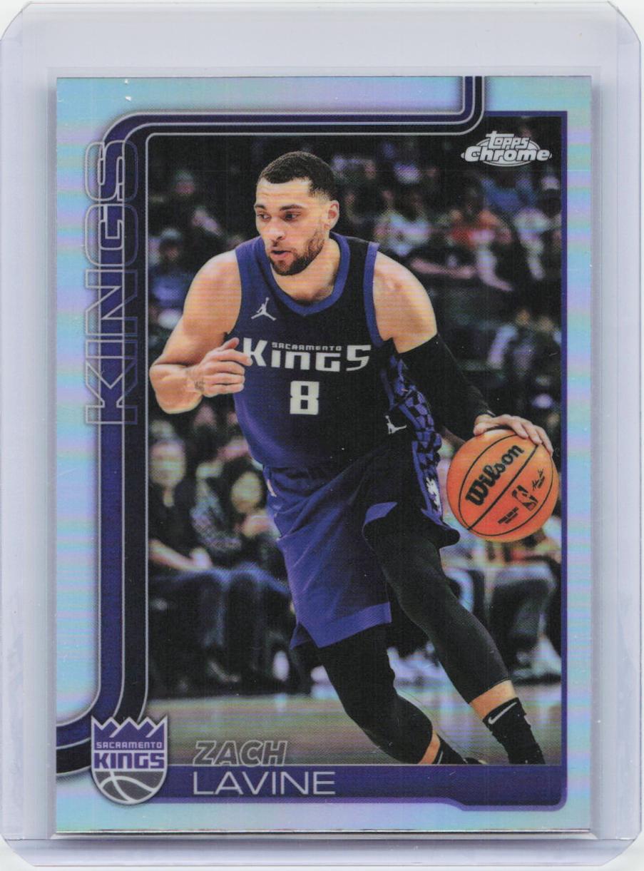 2025-26 Topps Chrome #232 Zach LaVine Refractor