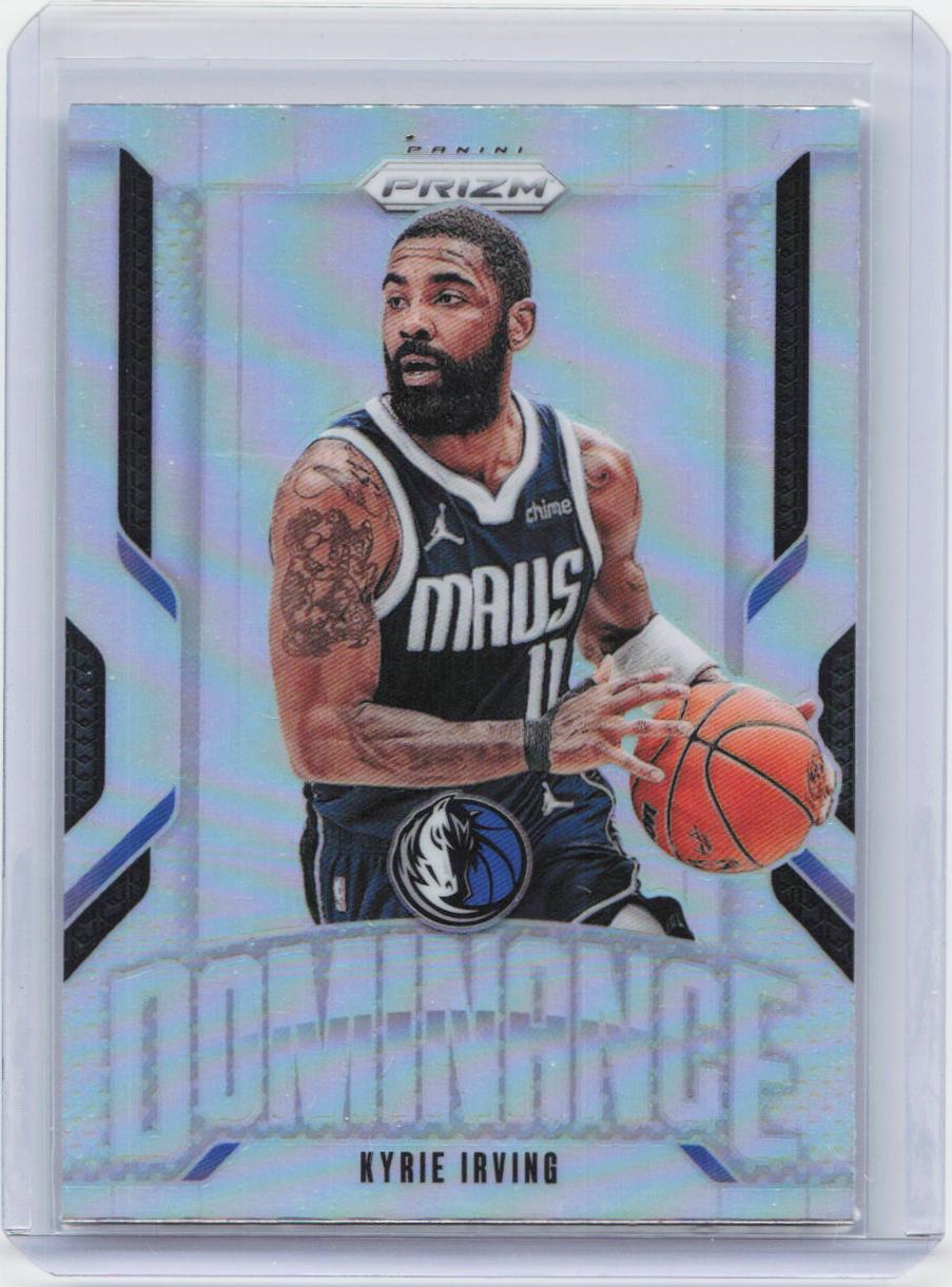 2024-25 Panini Prizm #5 Kyrie Irving Dominance Prizms Silver