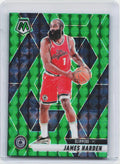 2024-25 Panini Mosaic #42 James Harden Green Mosaic