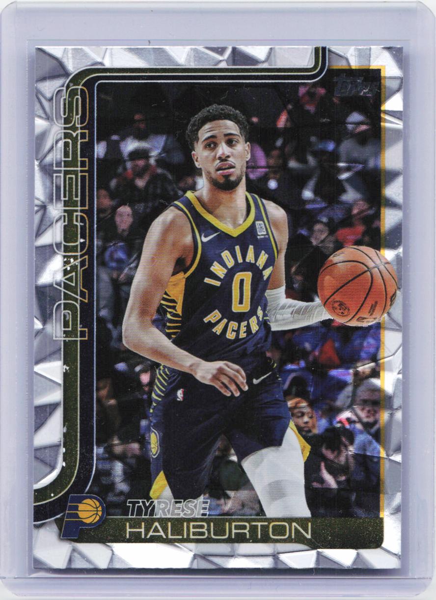 2025-26 Topps #47 Tyrese Haliburton Diamante