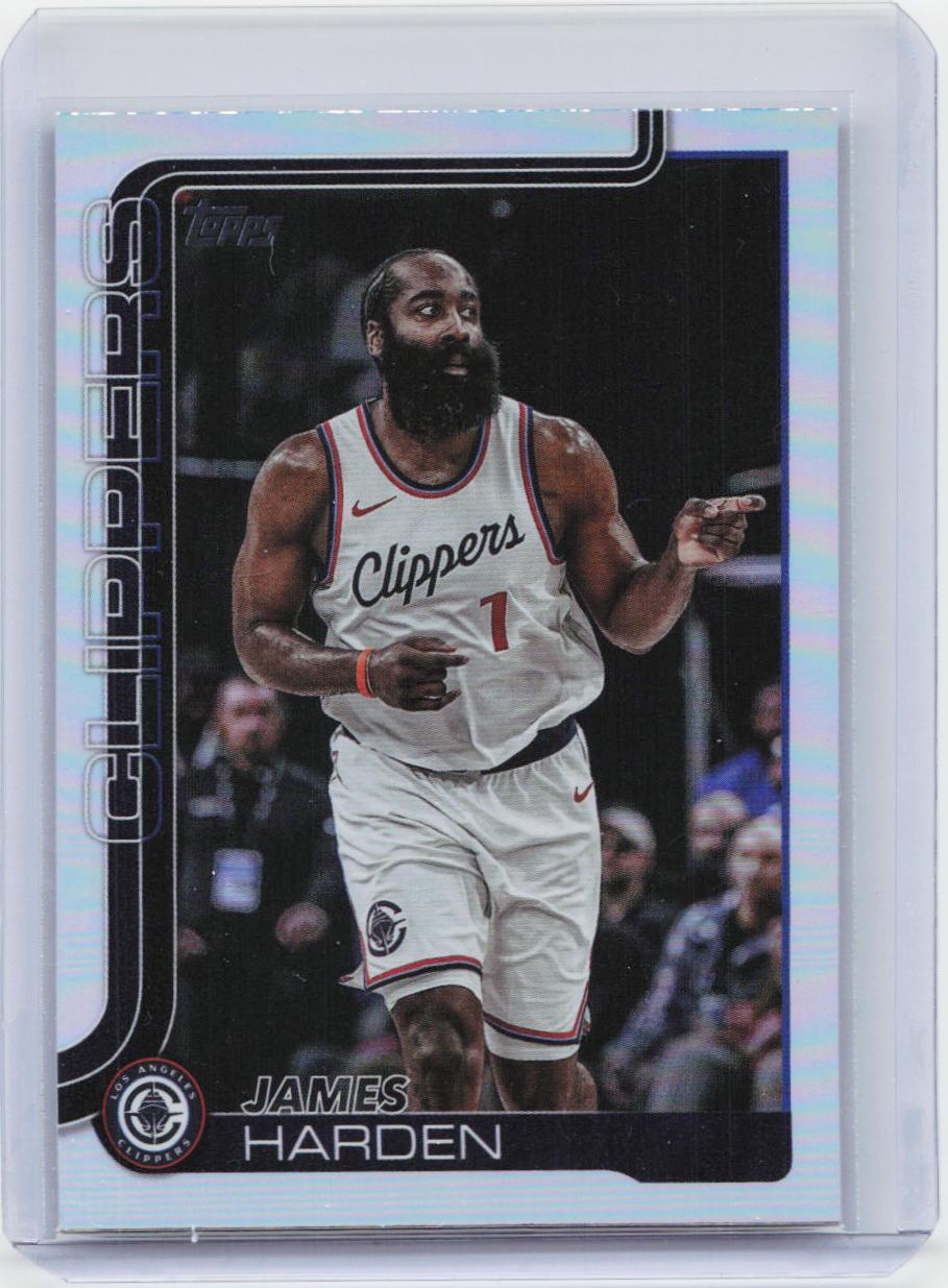 2025-26 Topps #143 James Harden Holo Foil