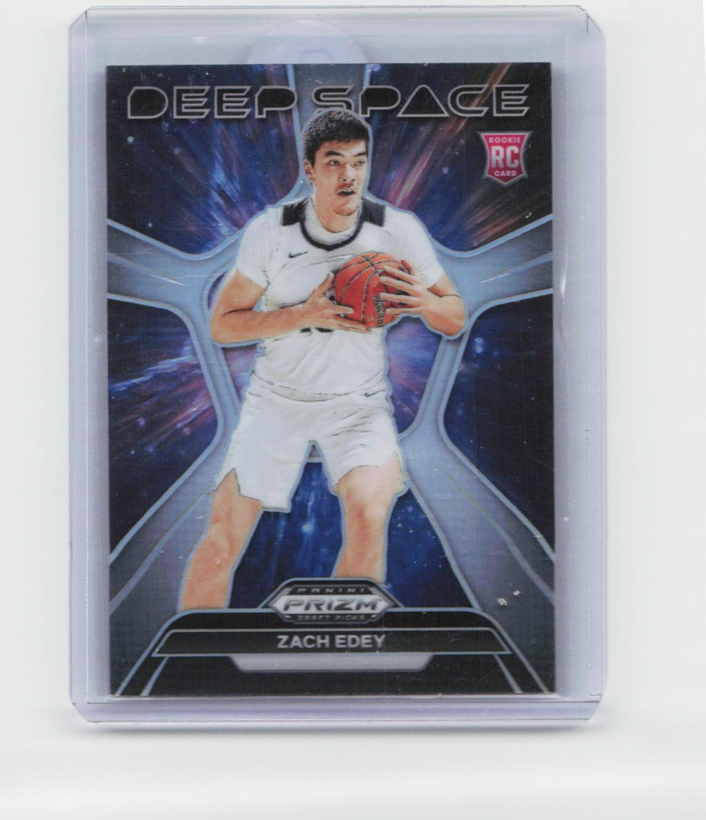 2024 Panini Prizm Draft Picks #4 Zach Edey Deep Space Prizms Silver