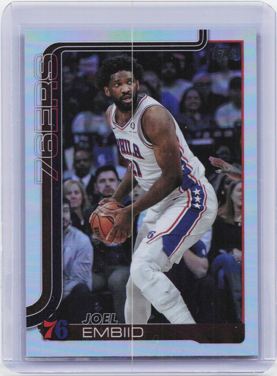 2025-26 Topps #22 Joel Embiid Holo Foil
