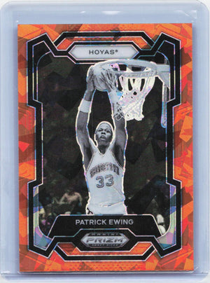 2024 Panini Prizm Draft Picks #20 Patrick Ewing Prizms Orange Ice
