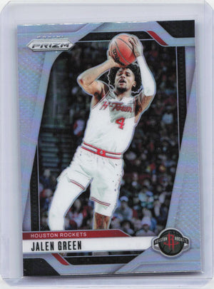 2024-25 Panini Prizm #102 Jalen Green Prizms Silver