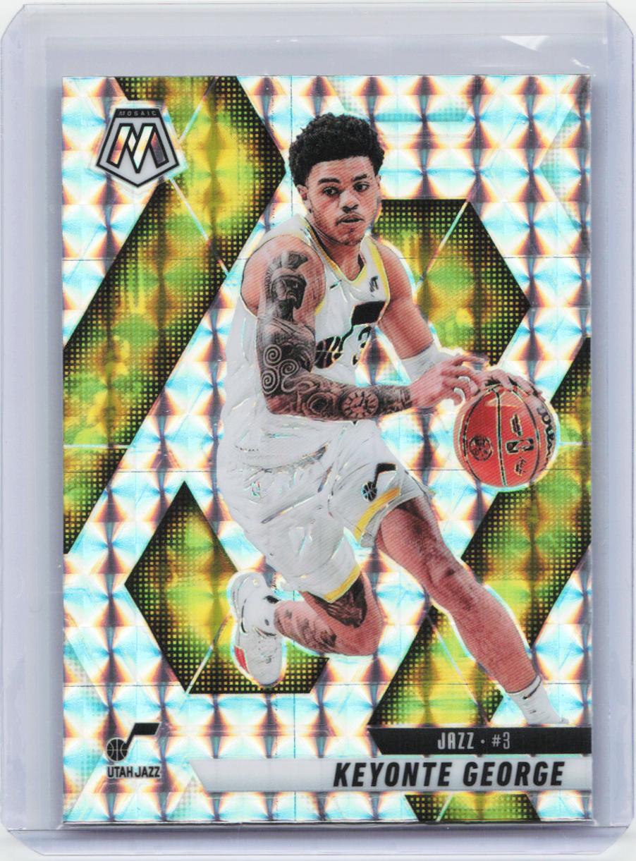 2024-25 Panini Mosaic #116 Keyonte George Mosaic