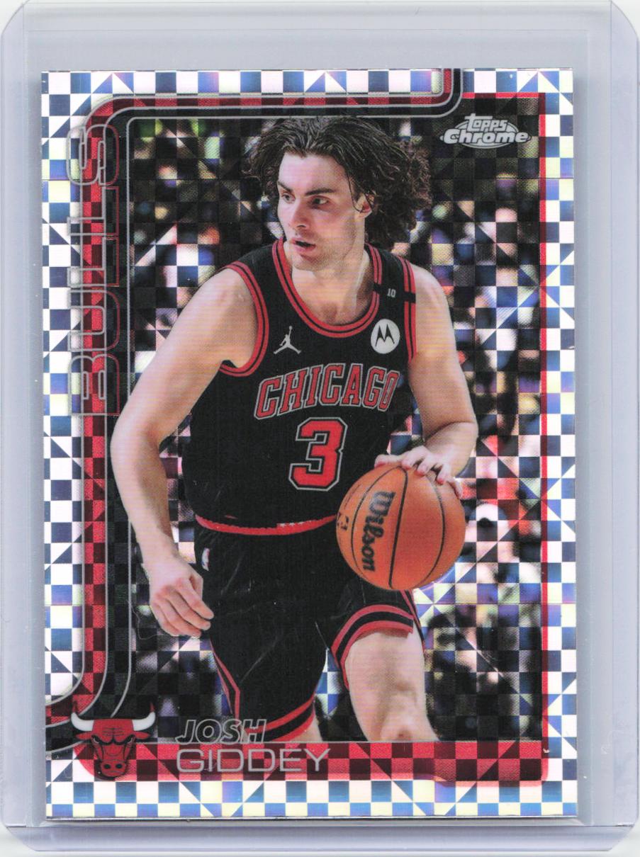 2025-26 Topps Chrome #48 Josh Giddey X-Fractor