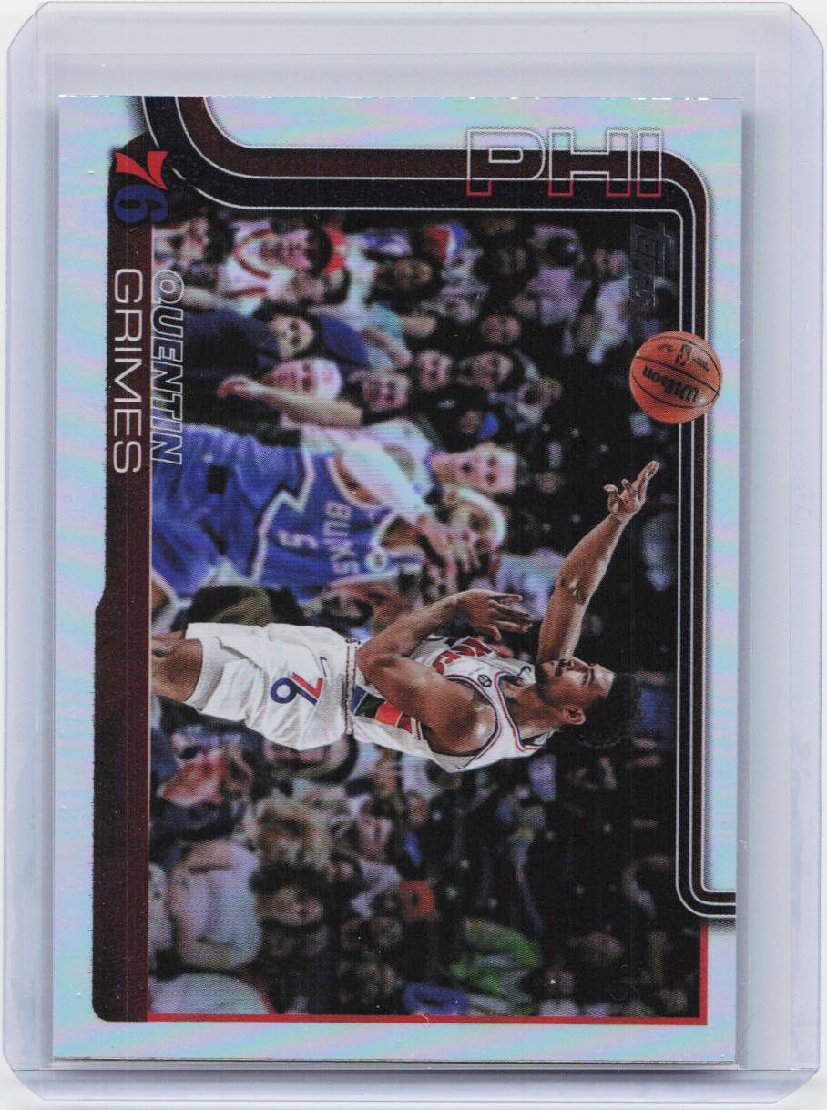 2025-26 Topps #25 Quentin Grimes Holo Foil