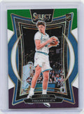 2024-25 Panini Select #95 Tidjane Salaun Green White Purple Prizm