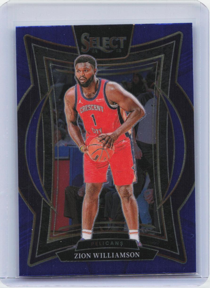 2024-25 Panini Select #28 Zion Williamson Blue (Retail)