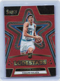 2024-25 Panini Select #1 Tidjane Salaun Lodestars Red Prizms