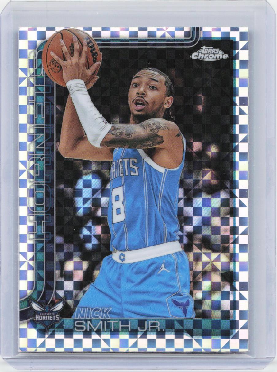 2025-26 Topps Chrome #26 Nick Smith Jr. X-Fractor