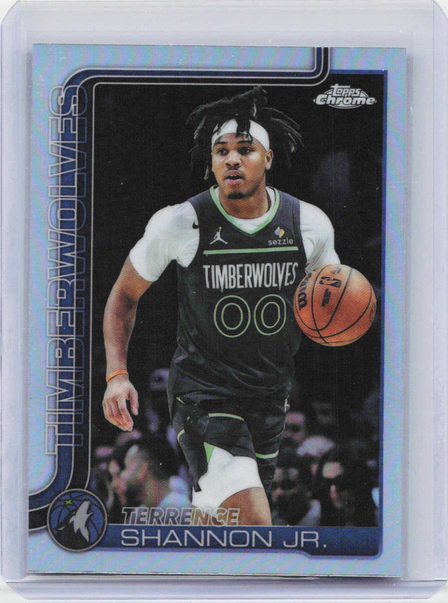 2025-26 Topps Chrome #198 Terrence Shannon Jr. Refractor