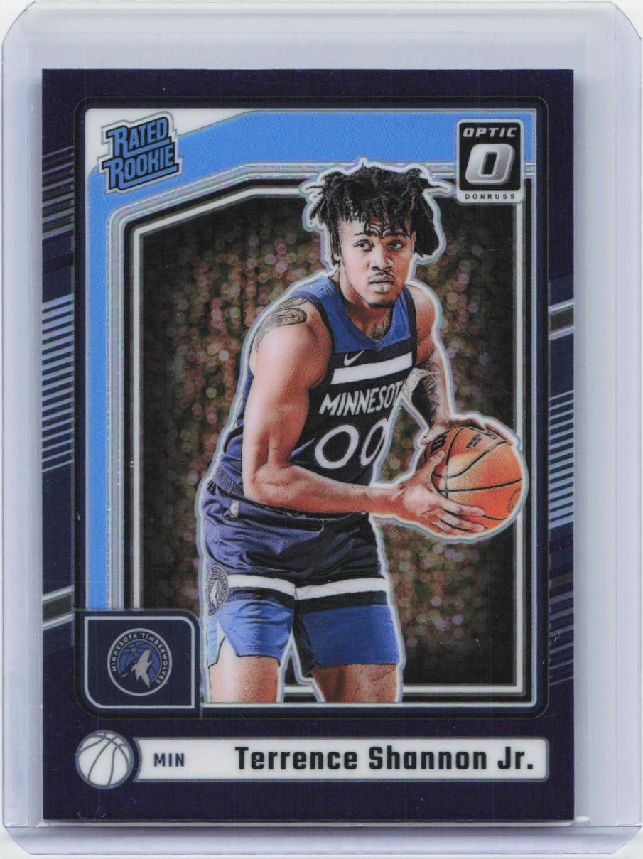 2024-25 Donruss Optic #267 Terrence Shannon Jr. Purple