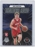 2024-25 Panini Mosaic #16 Reed Sheppard Thunder Road