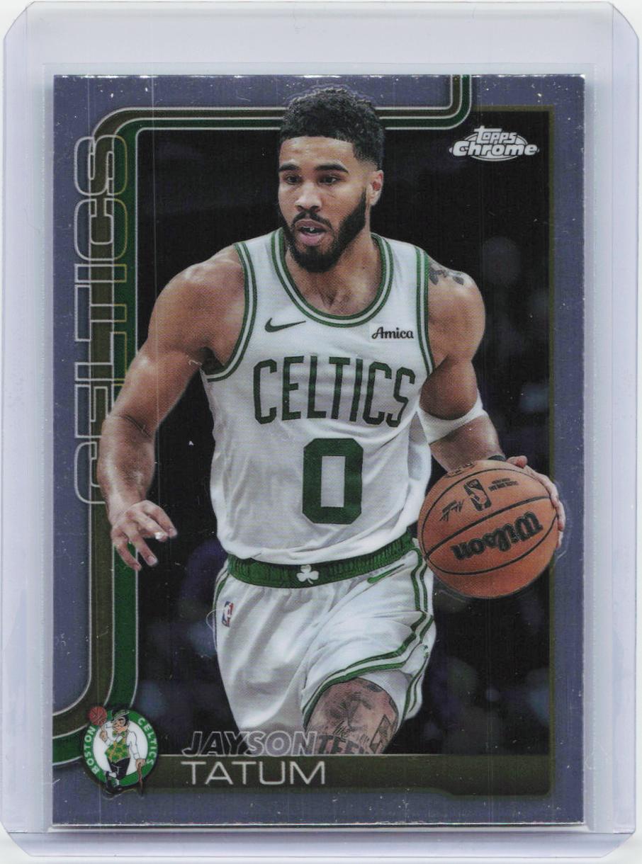 2025-26 Topps Chrome #49 Jayson Tatum