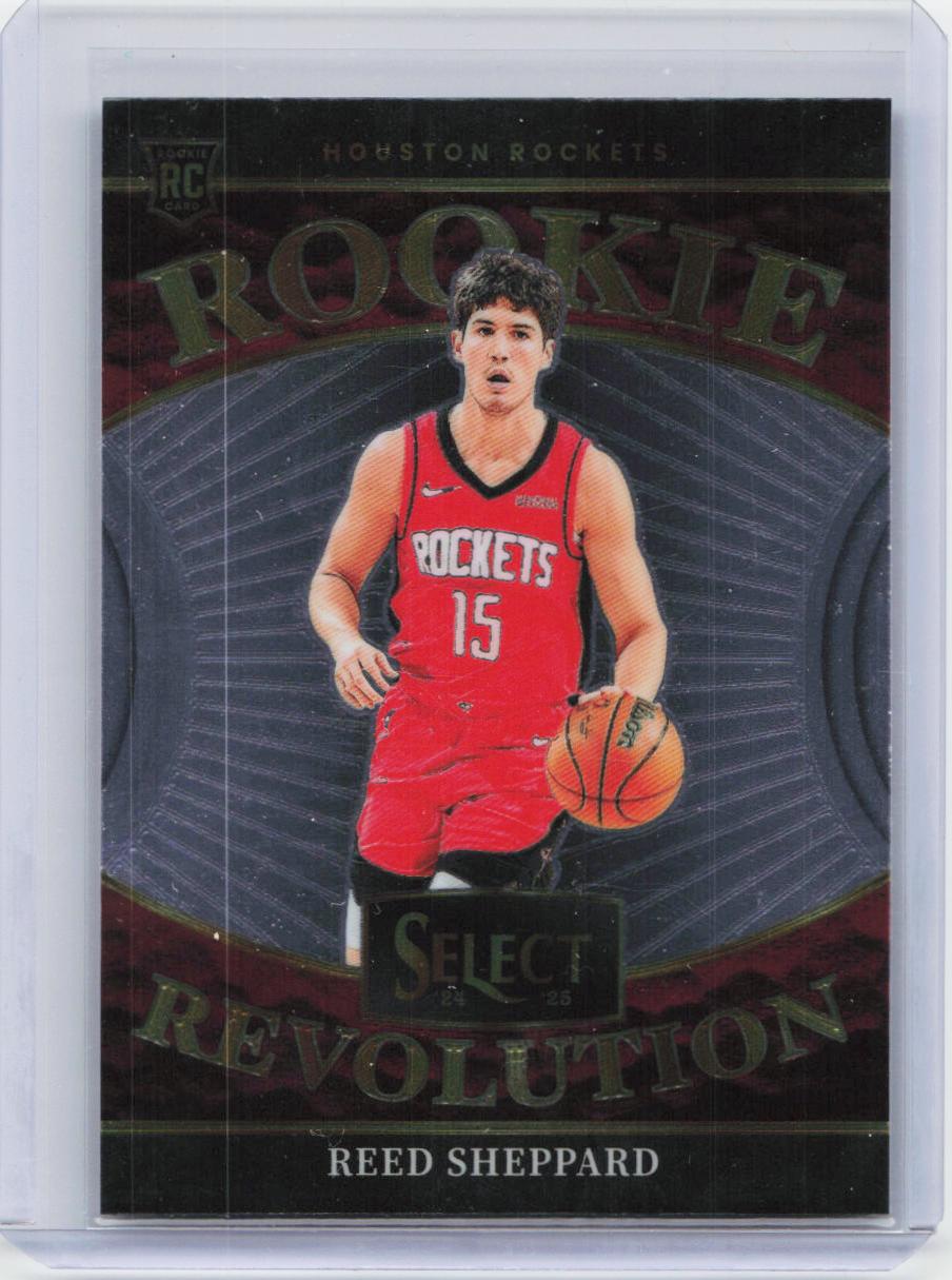 2024-25 Panini Select #5 Reed Sheppard Rookie Revolution
