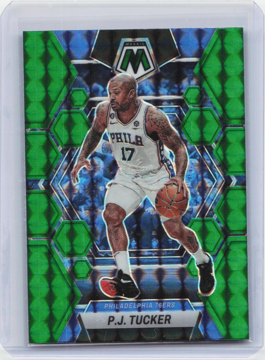 2022-23 Panini Mosaic #148 P.J. Tucker Green