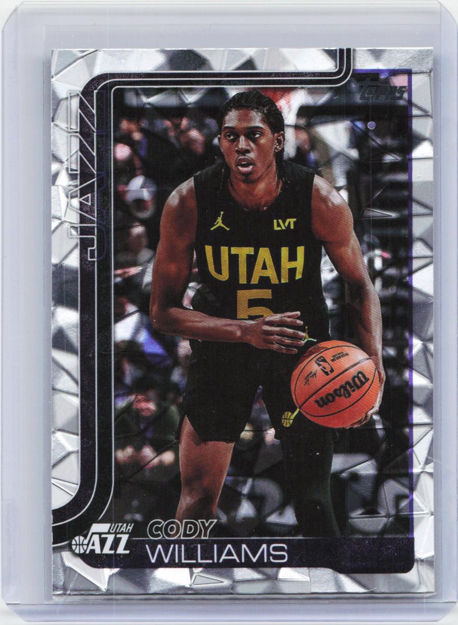 2025-26 Topps #130 Cody Williams Diamante