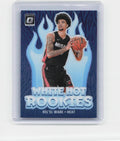 2024-25 Donruss Optic #5 Kel'el Ware White Hot Rookies Purple