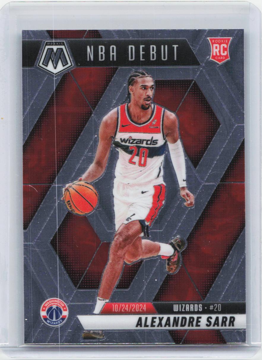 2024-25 Panini Mosaic #254 Alexandre Sarr