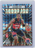 2024-25 Panini Mosaic #19 Alexandre Sarr Thunder Road Mosaic