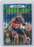 2024-25 Panini Mosaic #19 Alexandre Sarr Thunder Road Mosaic Green