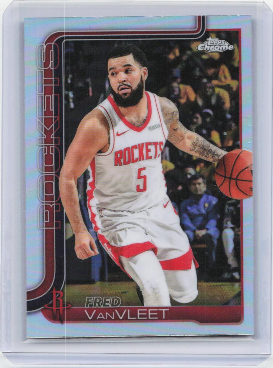 2025-26 Topps Chrome #66 Fred VanVleet Refractor
