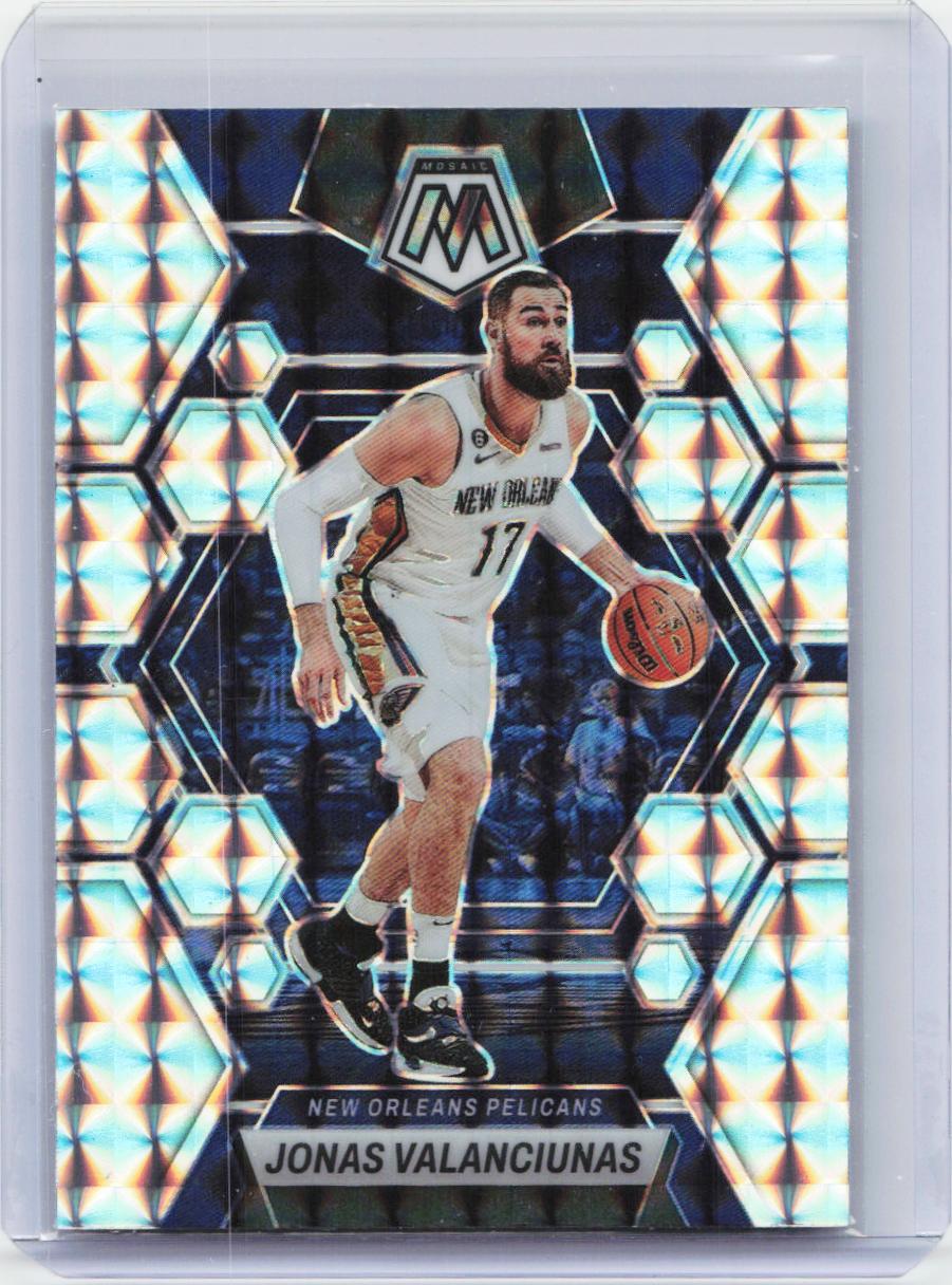 2022-23 Panini Mosaic #182 Jonas Valanciunas Mosaic