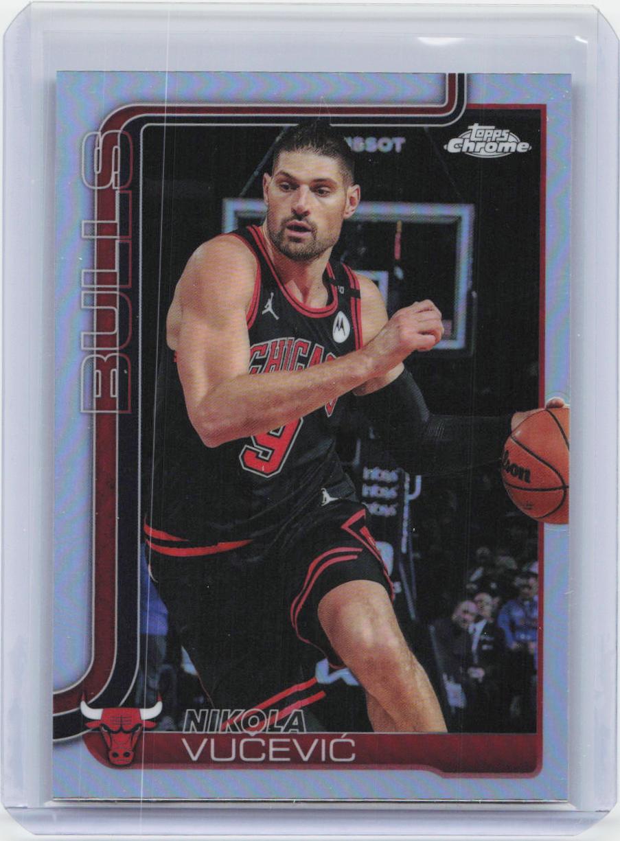 2025-26 Topps Chrome #24 Nikola Vučević Refractor