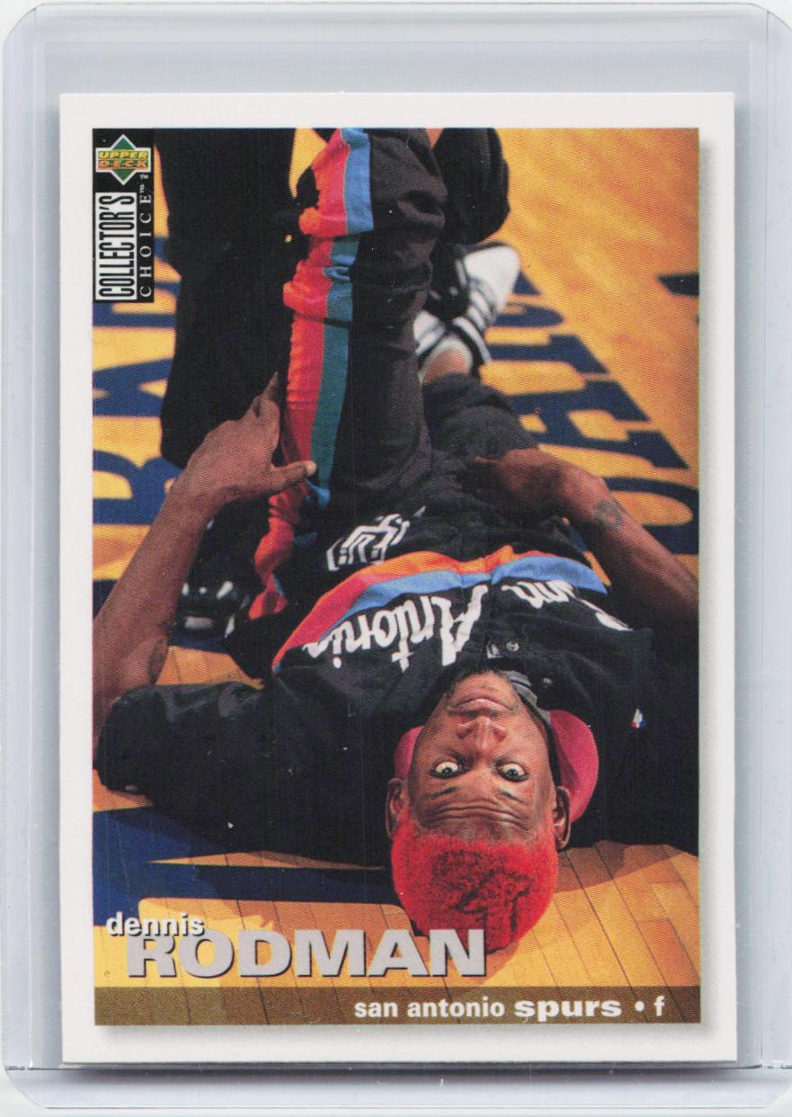 1995-96 Collector's Choice #10 Dennis Rodman