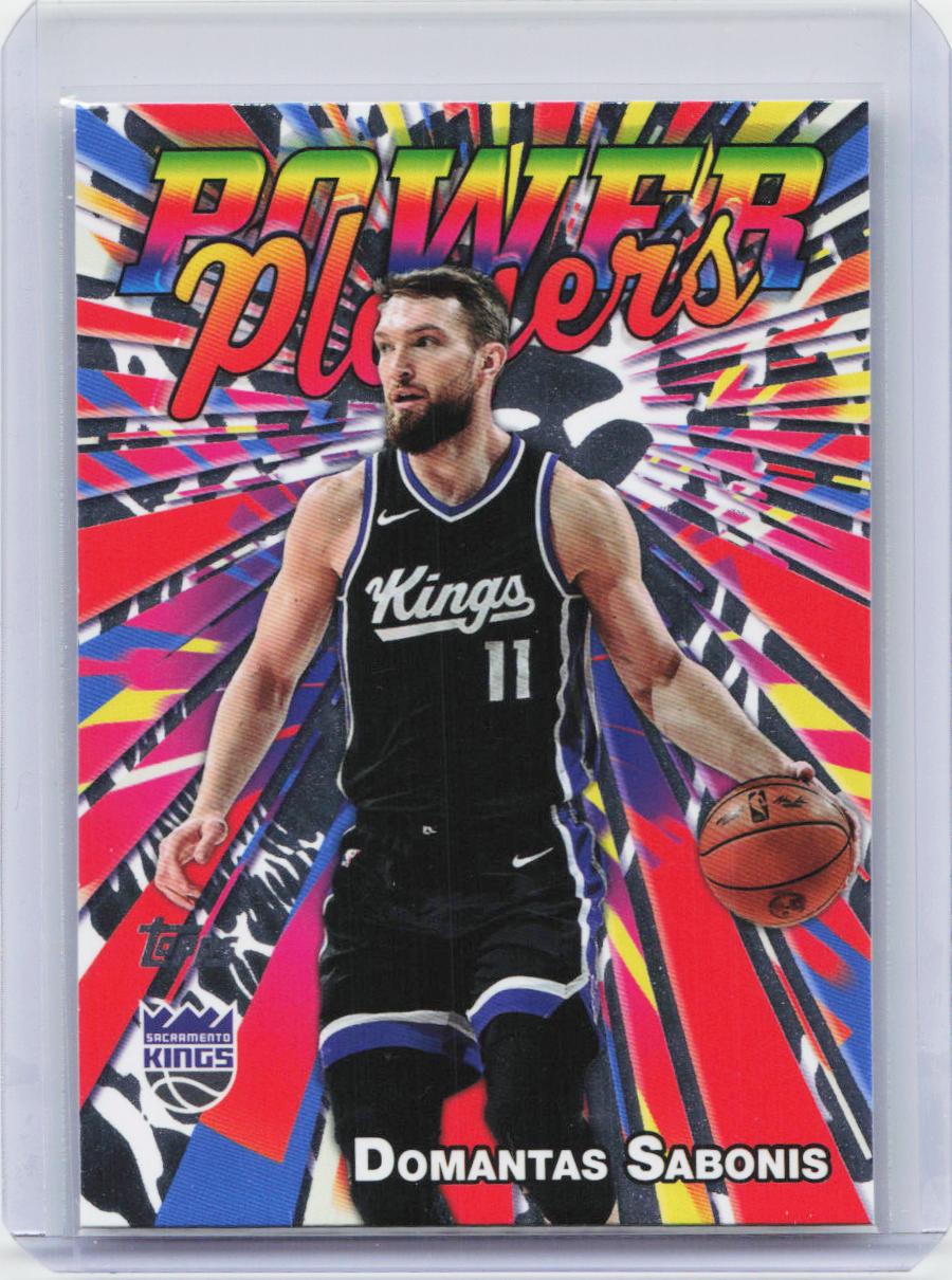 2025-26 Topps #PP-14 Domantas Sabonis Power Players