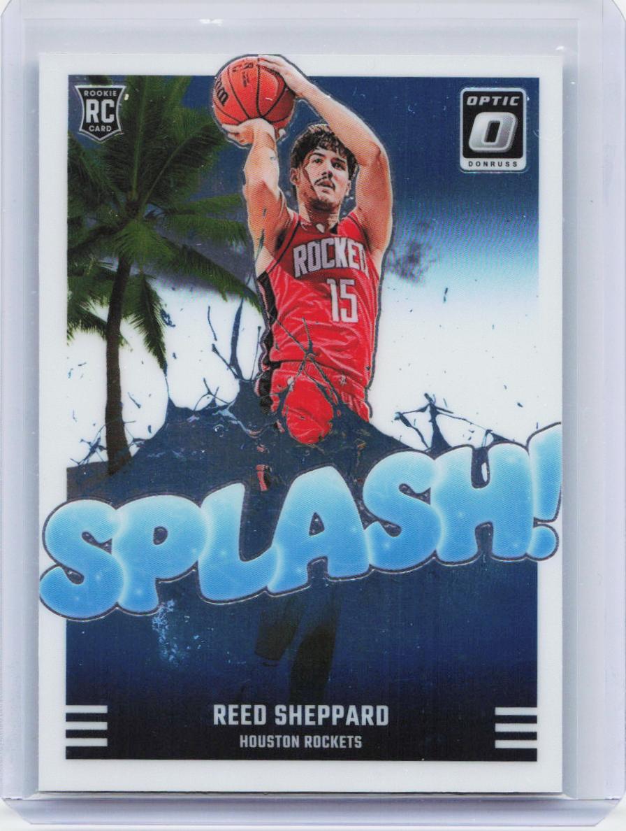 2024-25 Donruss Optic #13 Reed Sheppard Splash!