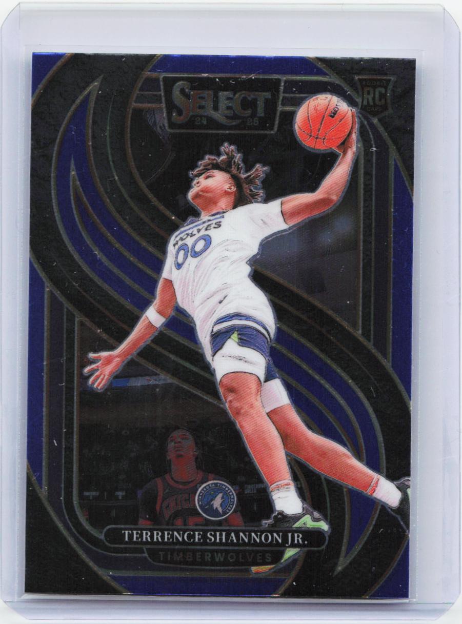 2024-25 Panini Select #183 Terrence Shannon Jr. Blue (Retail)