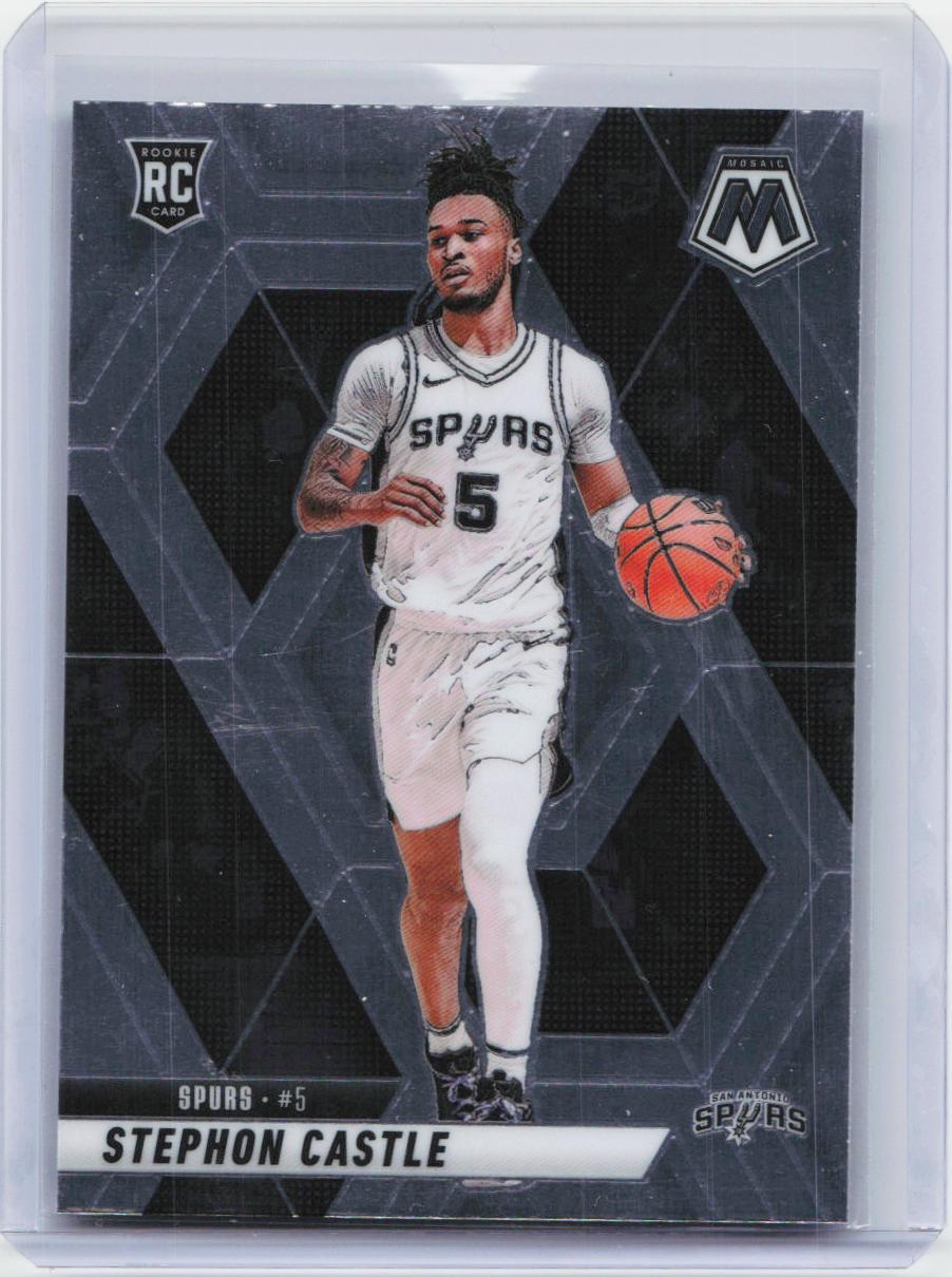 2024-25 Panini Mosaic #236 Stephon Castle