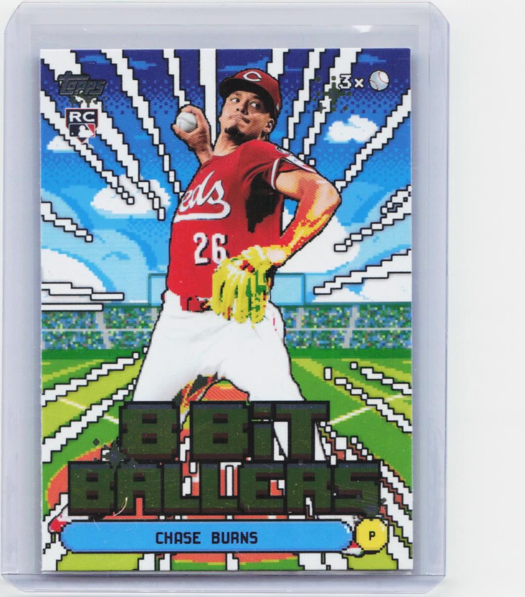 2026 Topps #8B-3 Chase Burns 8 Bit Ballers