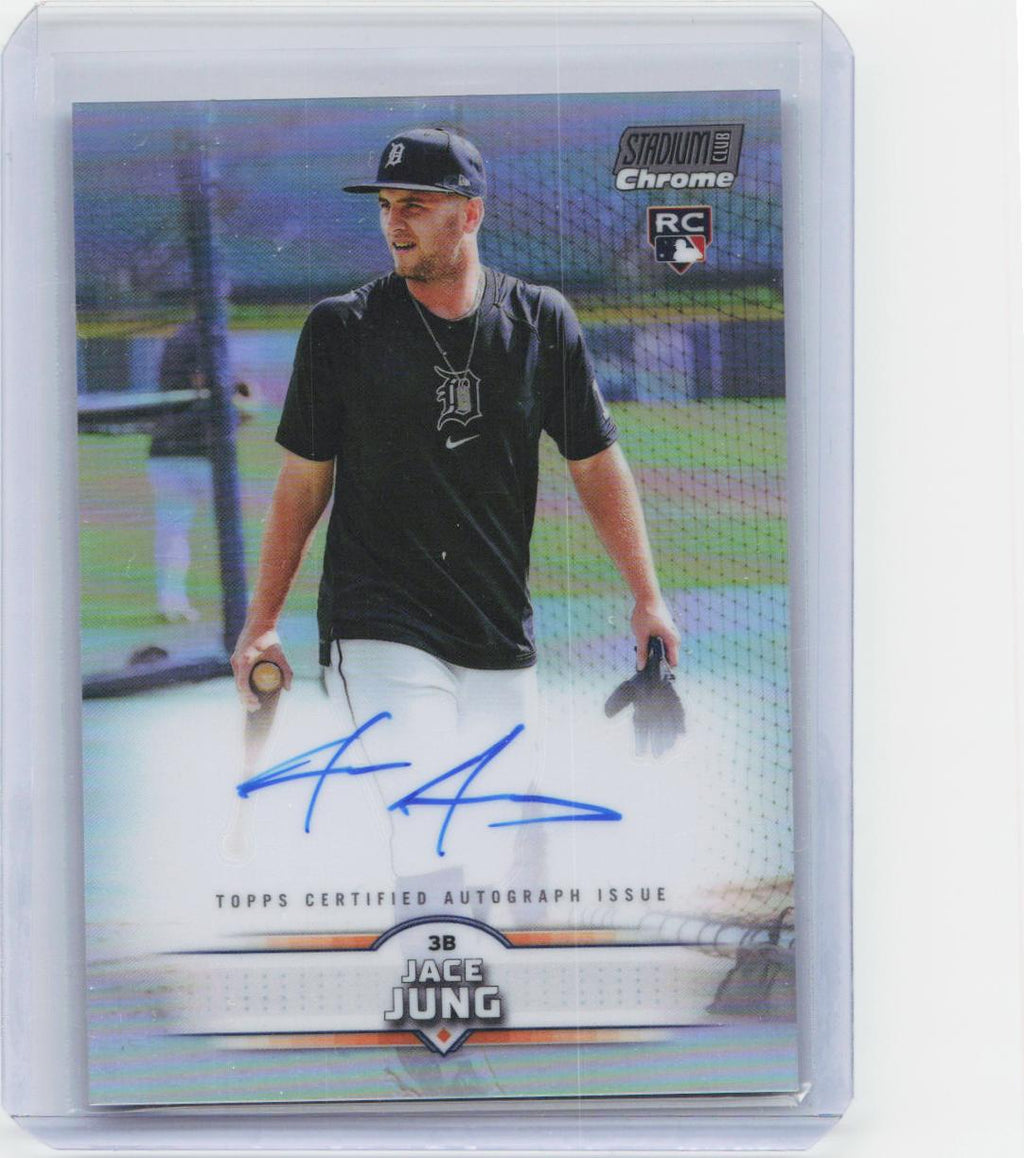 2025 Stadium Club #SCBA-JJ Jace Jung Base Autographs