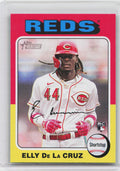 2024 Topps Heritage #473 Elly De La Cruz