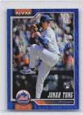 2026 Topps #4 Jonah Tong Blue Holo Foil #/150