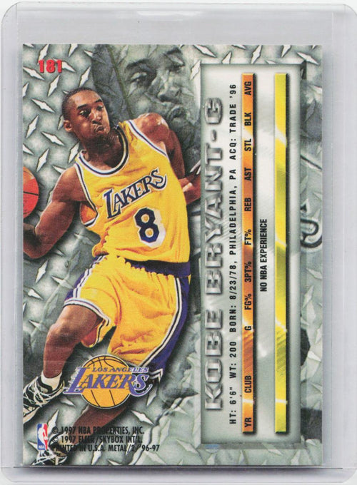 1996-97 Metal #181 Kobe Bryant