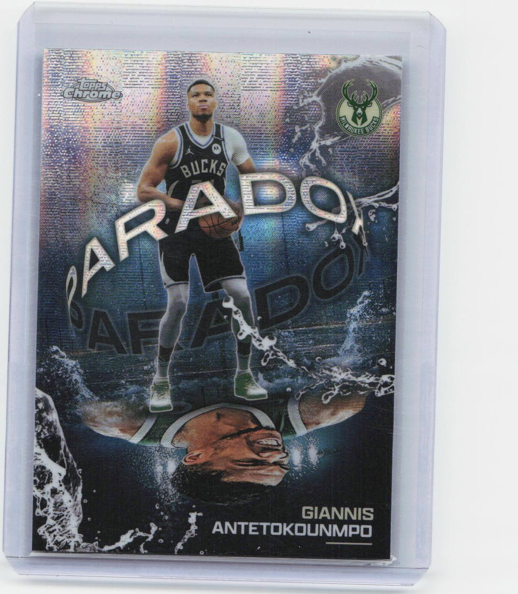 2025-26 Topps Chrome #PX-10 Giannis Antetokounmpo Paradox