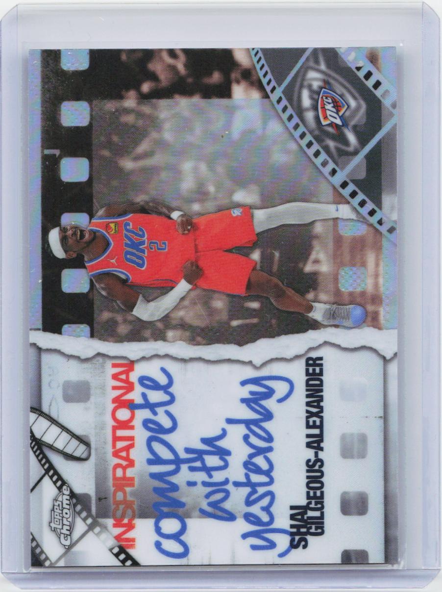 2025-26 Topps Chrome #IP-11 Shai Gilgeous-Alexander Inspirational Refractor