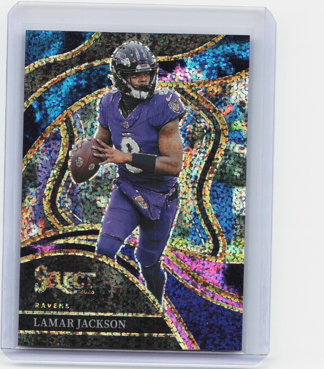 2023 Panini Select #241 Lamar Jackson Cosmic
