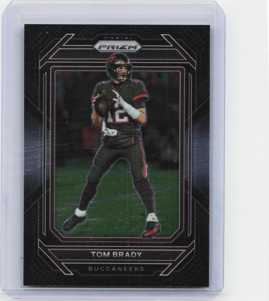 2022 Panini Chronicles #PB-2 Tom Brady Prizm Black