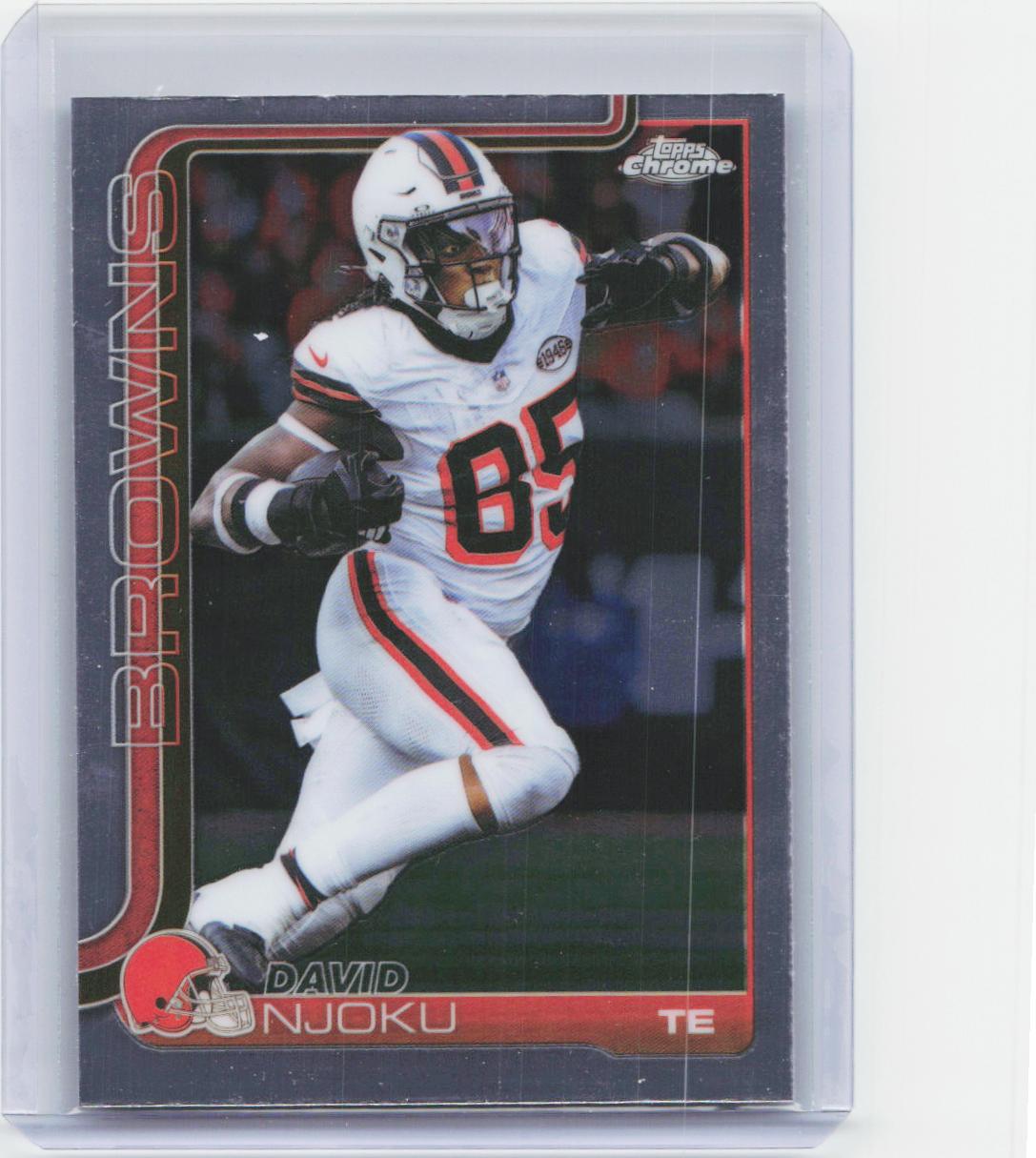 2025 Topps Chrome #69 David Njoku