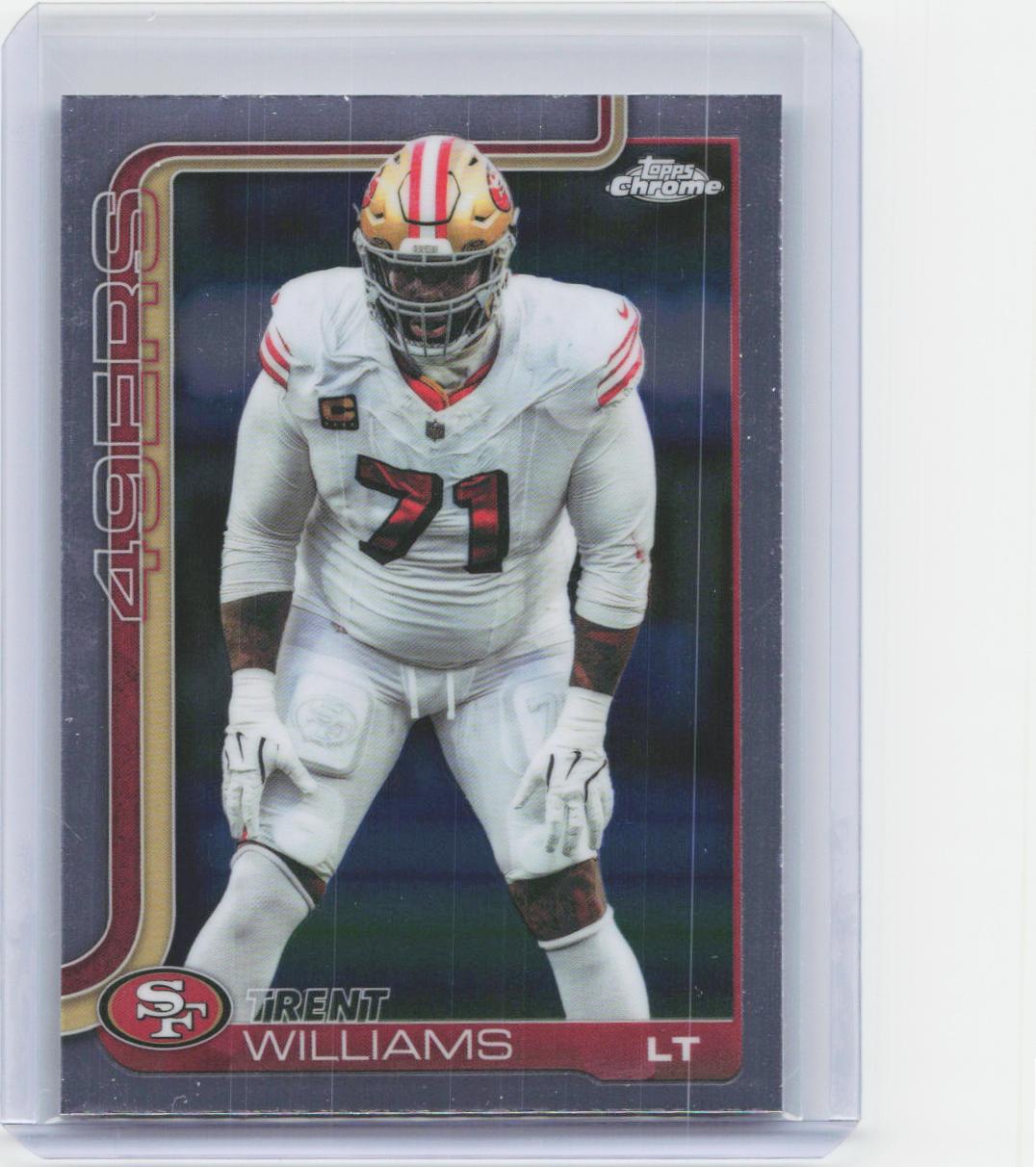 2025 Topps Chrome #265 Trent Williams