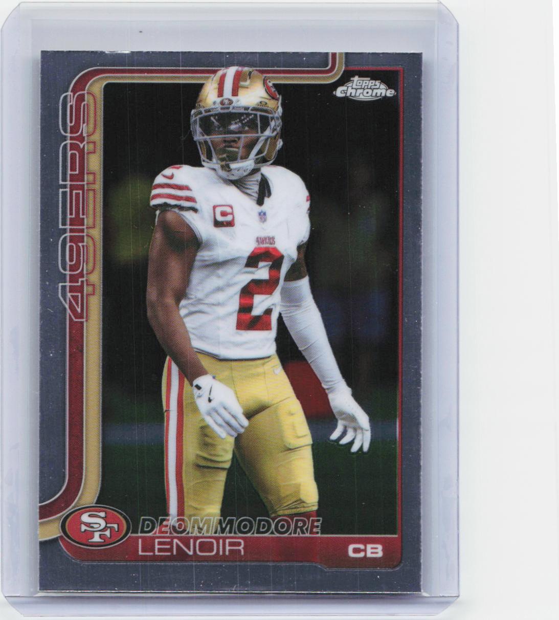 2025 Topps Chrome #269 Deommodore Lenoir